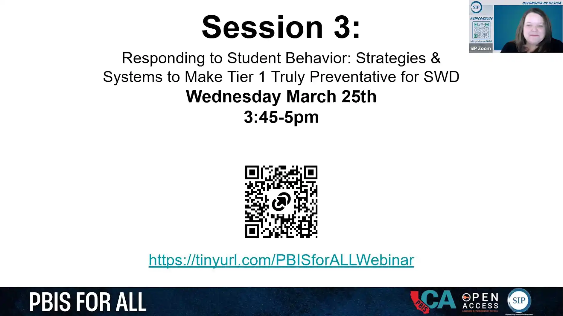 PBIS for All - Session 3 - Responding to Student Behavior Strategies & Systems to Make Tier 1 Truly Preventative for SWD