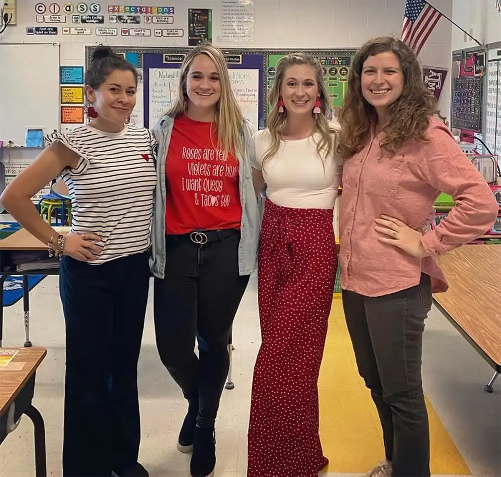 smiling teachers