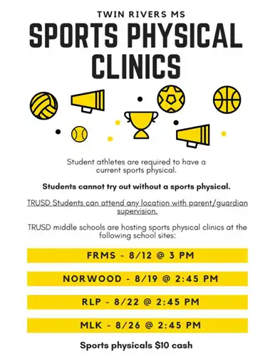 Sports Physical clinics