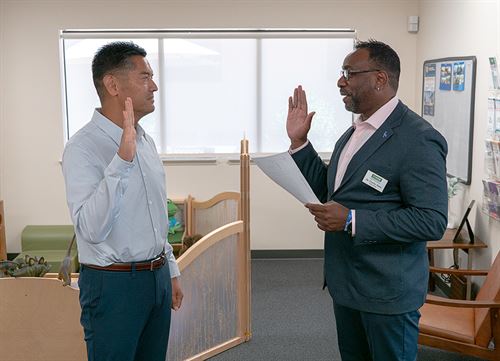 Ed Manansala sworn in to CCEE Board Member Appointment