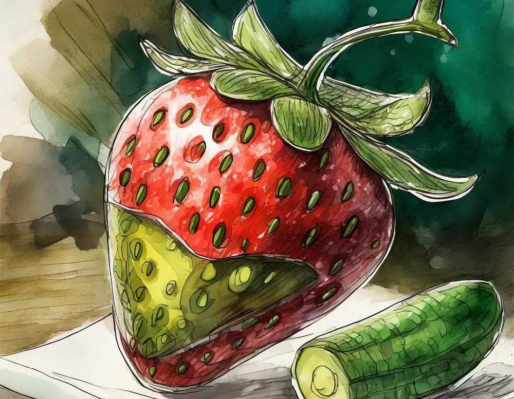 Strawberry Painting