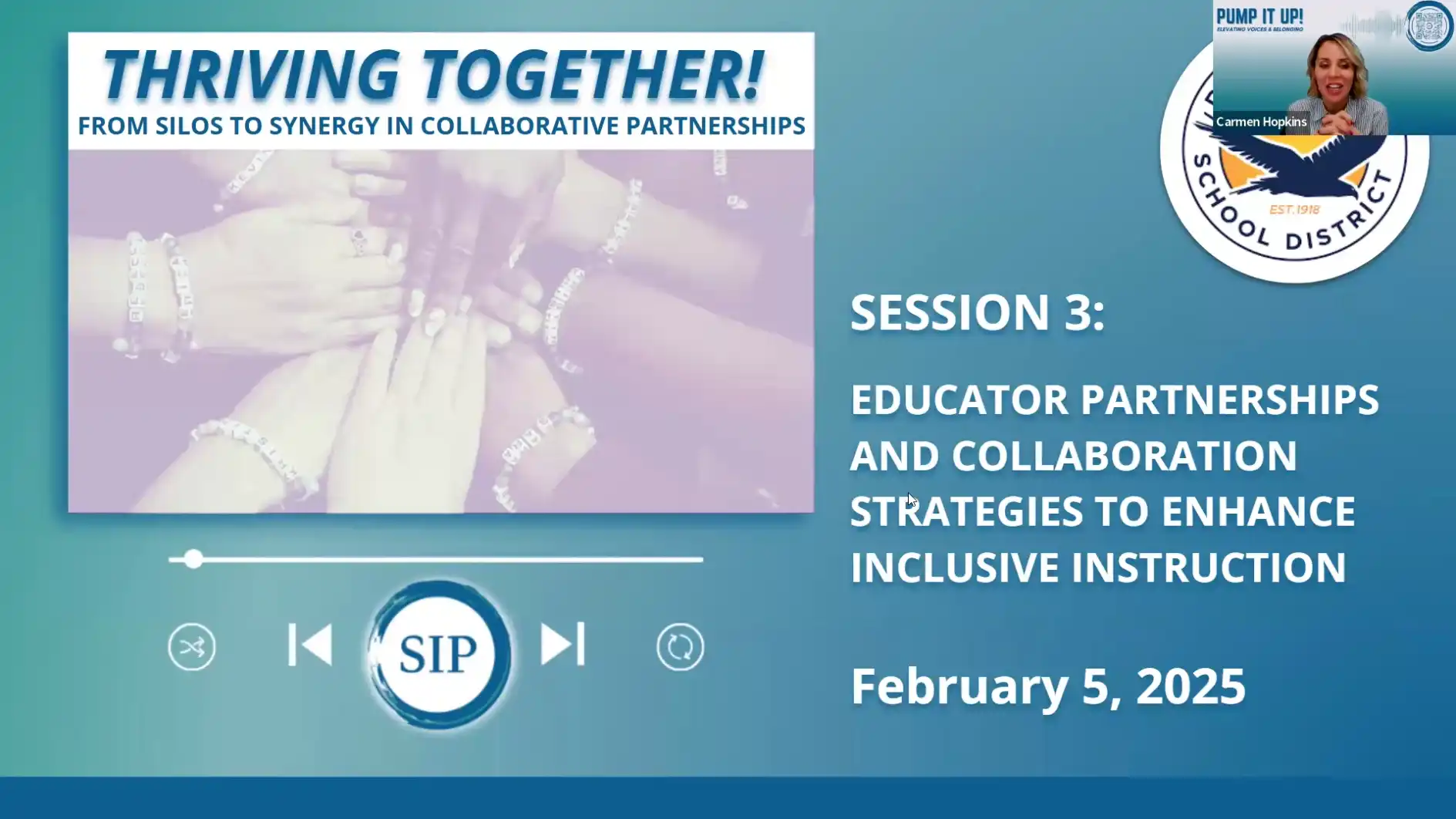 Thriving Together: Session 3, Video 3