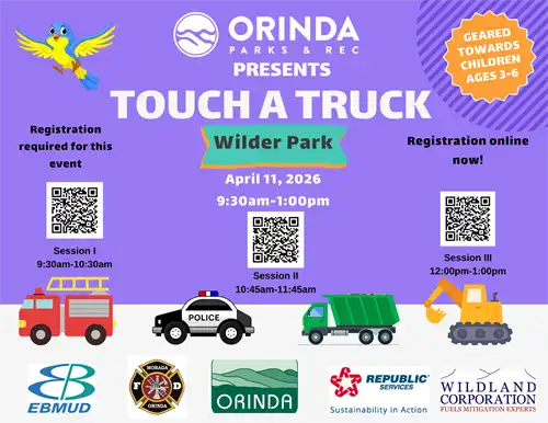 Touch a truck flyer