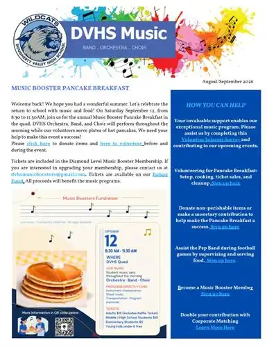 2026 August September Newsletter