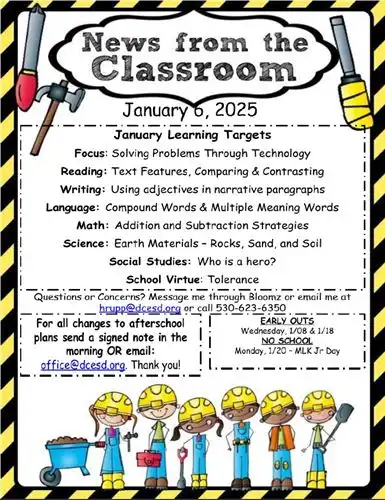 January Newsletter