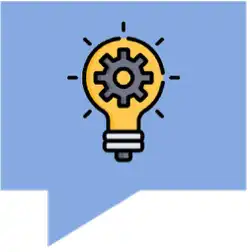 Tech Icon Lightbulb