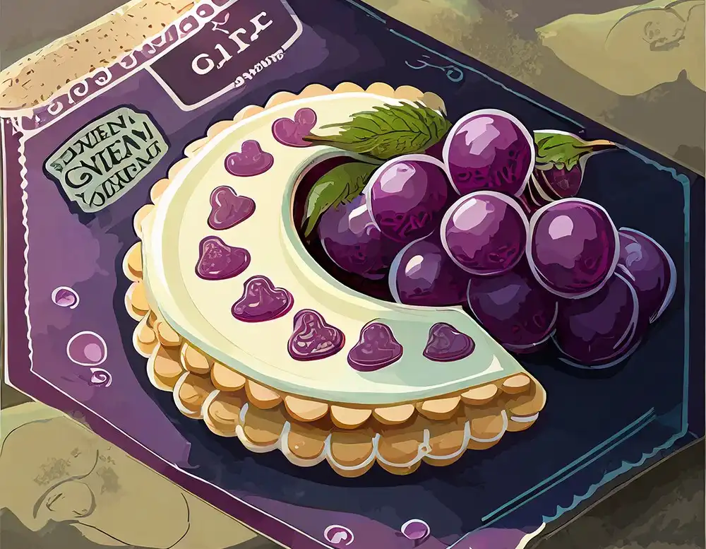 grape pie graphic